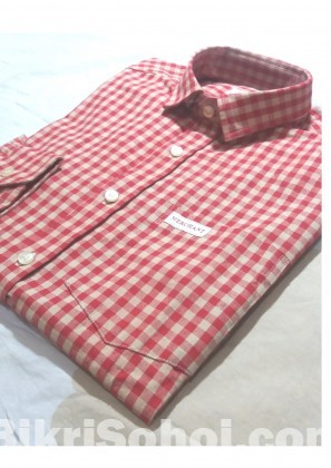 Mans Long Sleeve Cotton Shirt-MERCHANT